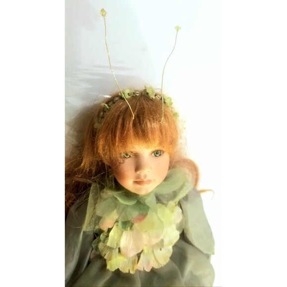Kelly J Rubert AEL 2001 Porcelain Adorned Fairy Doll 15" - Picture 2 of 5